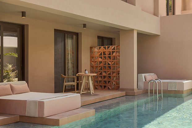 Executive Triple Swim Up With Share Pool